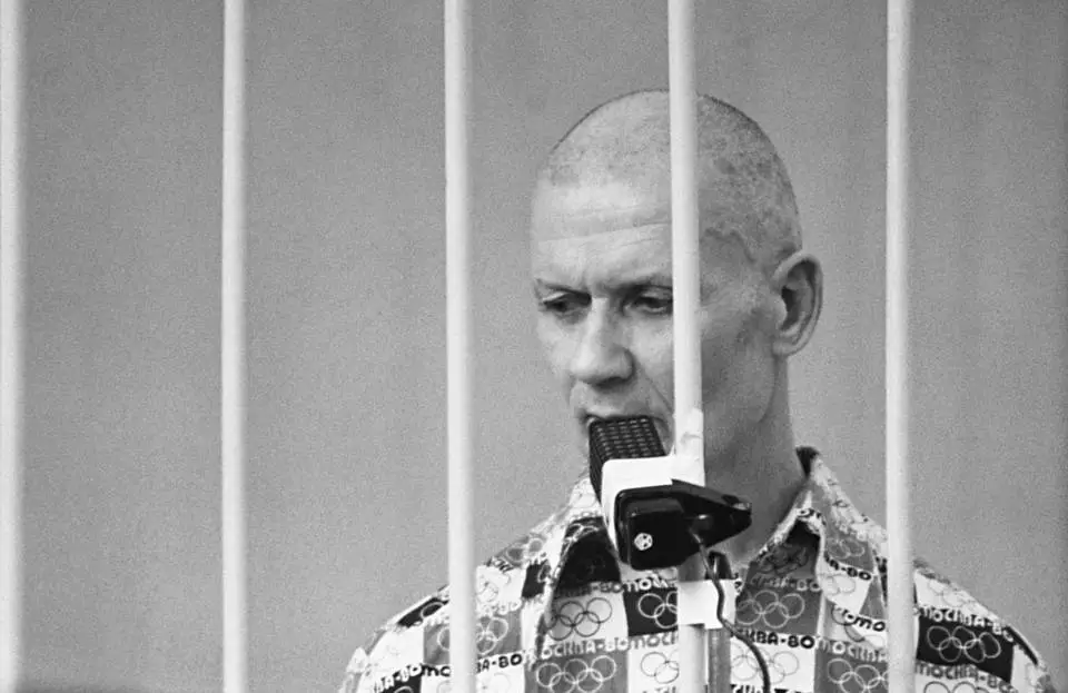 Andrei Chikatilo's trial