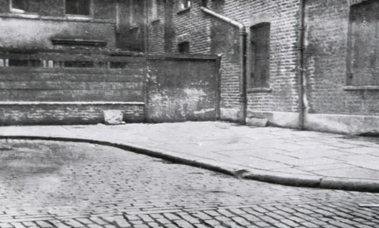 Murder location of Kate Eddowes in 1888