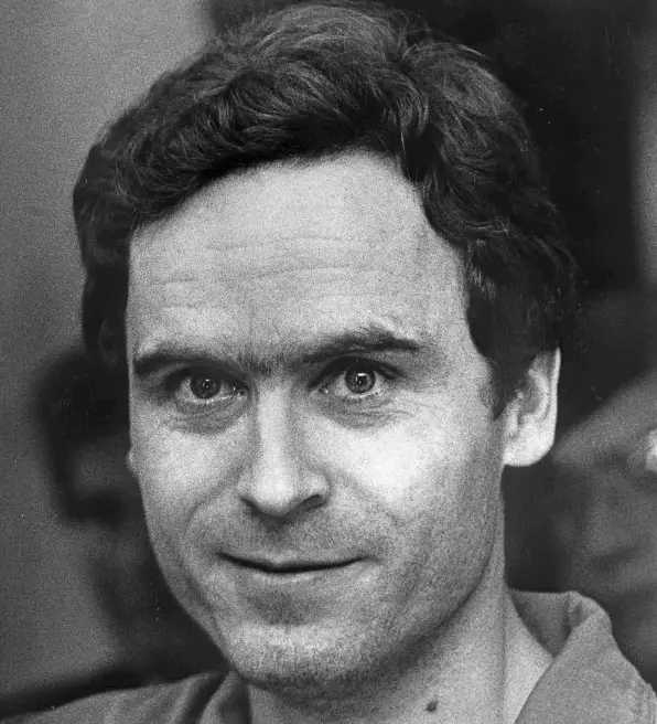 Ted Bundy evil look