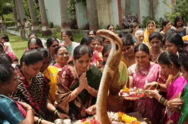 Nag Panchami worshipping of snakes