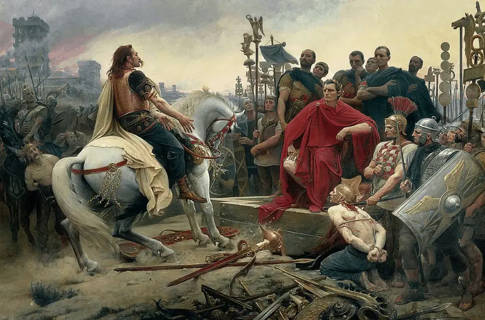 Vercingetorix and Julisuus Caesar